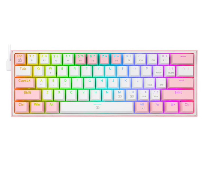 Klawiatura REDRAGON Fizz RGB (różowa) K617-RGBpink